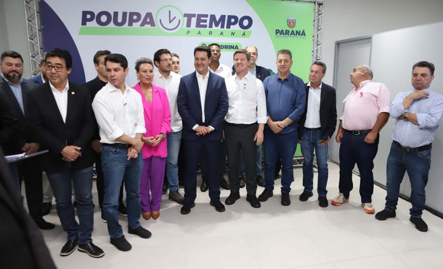 Londrina, 24 de outubro de 2025 - Serviço Poupa Tempo, do Governo do Estado.