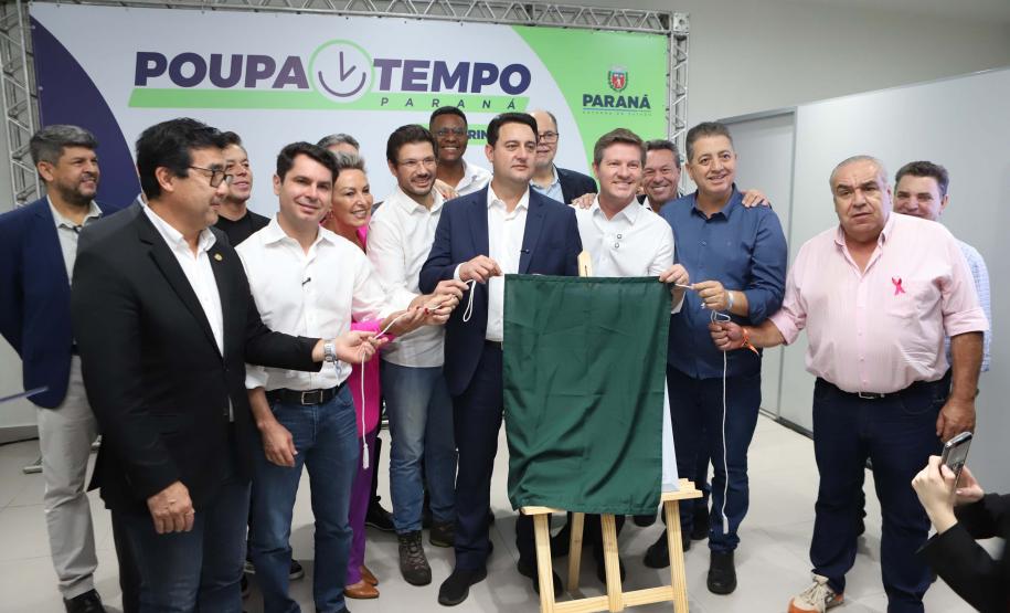 Londrina, 24 de outubro de 2025 - Serviço Poupa Tempo, do Governo do Estado.