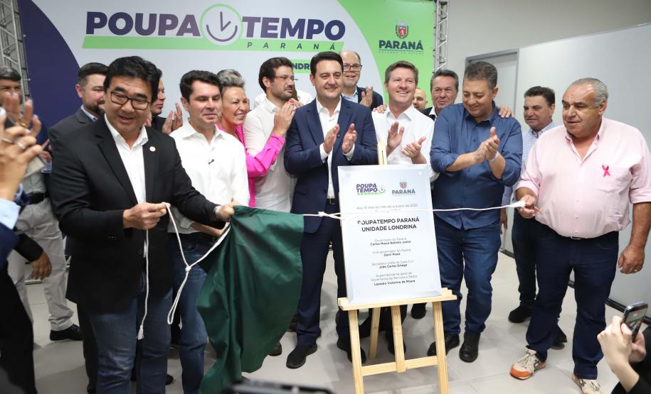 Londrina, 24 de outubro de 2025 - Serviço Poupa Tempo, do Governo do Estado.