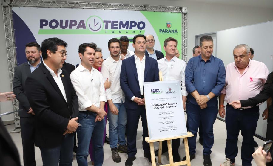 Londrina, 24 de outubro de 2025 - Serviço Poupa Tempo, do Governo do Estado.