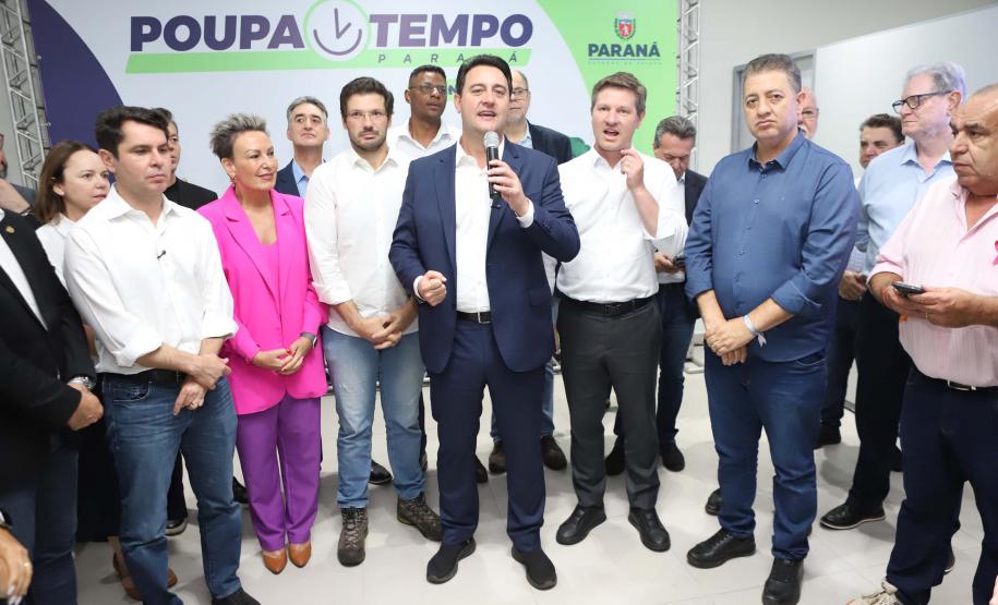 Londrina, 24 de outubro de 2025 - Serviço Poupa Tempo, do Governo do Estado.