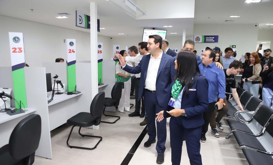 Londrina, 24 de outubro de 2025 - Serviço Poupa Tempo, do Governo do Estado.