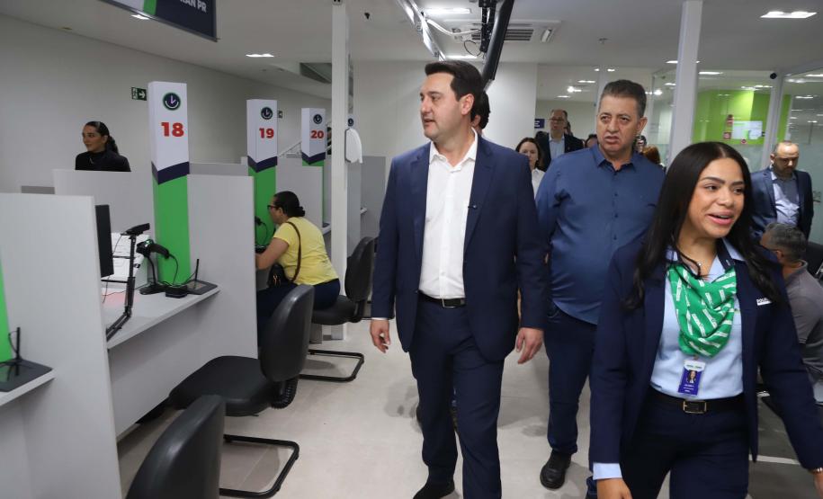 Londrina, 24 de outubro de 2025 - Serviço Poupa Tempo, do Governo do Estado.