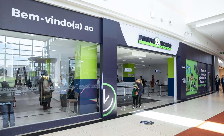 Londrina, 24 de outubro de 2025 - Serviço Poupa Tempo, do Governo do Estado.