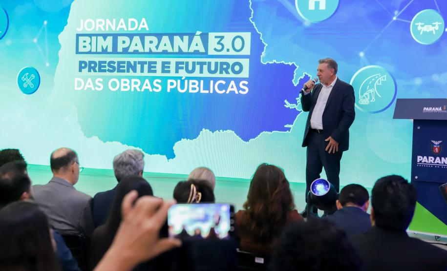 Cerimônia no Palácio Iguaçu lança oficialmente a 3ª edição da Jornada BIM Paraná