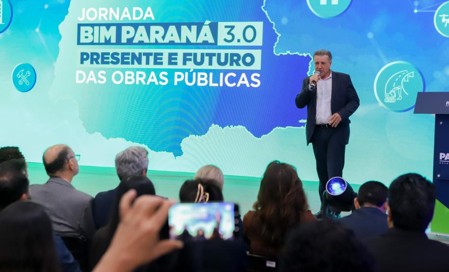 Cerimônia no Palácio Iguaçu lança oficialmente a 3ª edição da Jornada BIM Paraná