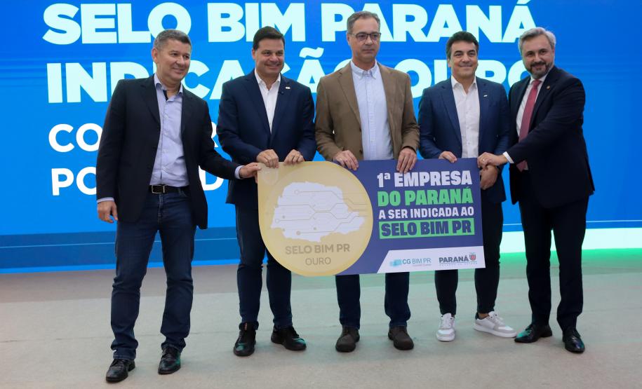 Cerimônia no Palácio Iguaçu lança oficialmente a 3ª edição da Jornada BIM Paraná