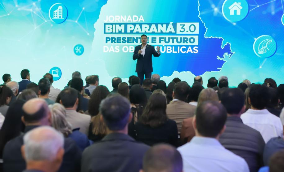 Cerimônia no Palácio Iguaçu lança oficialmente a 3ª edição da Jornada BIM Paraná