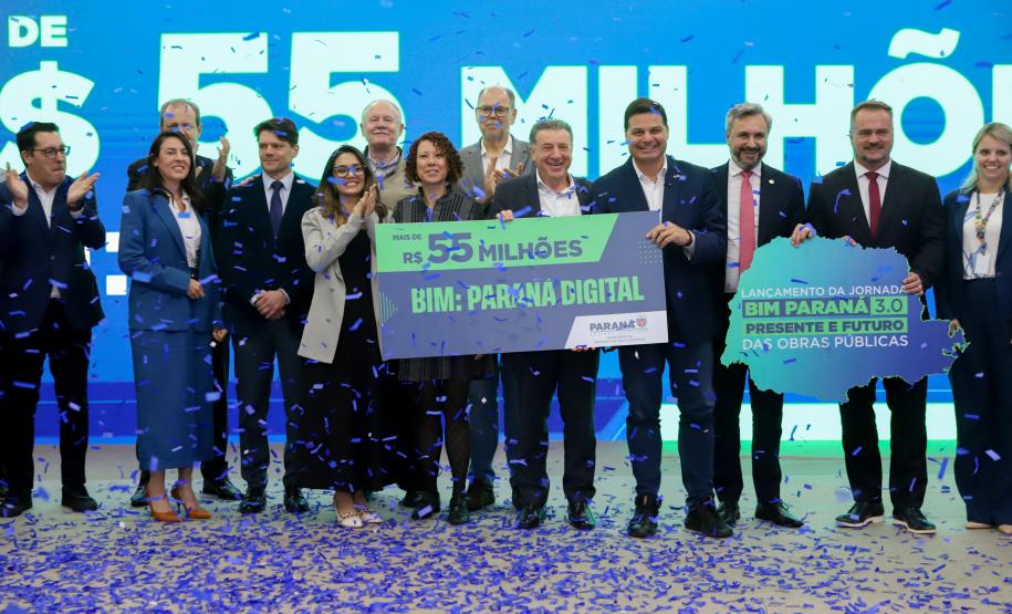 Cerimônia no Palácio Iguaçu lança oficialmente a 3ª edição da Jornada BIM Paraná