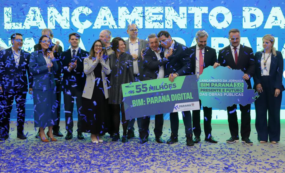 Cerimônia no Palácio Iguaçu lança oficialmente a 3ª edição da Jornada BIM Paraná