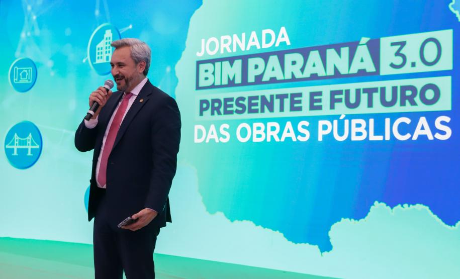 Cerimônia no Palácio Iguaçu lança oficialmente a 3ª edição da Jornada BIM Paraná