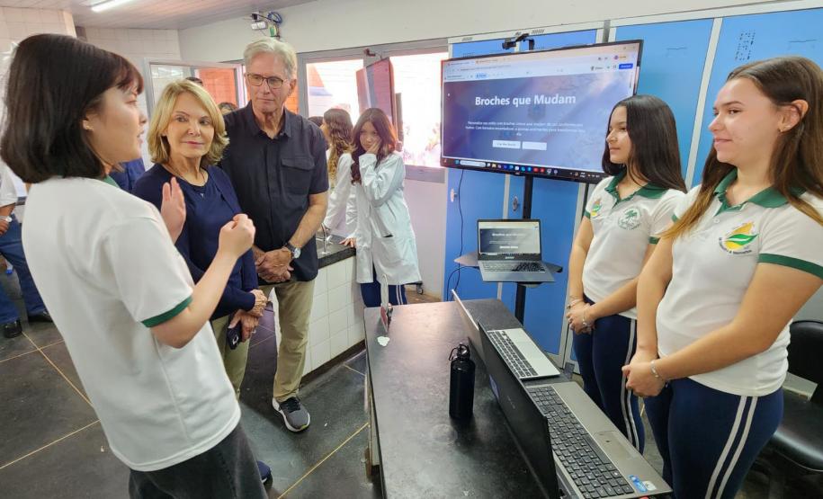 Colégio do Paraná promove protagonismo feminino na ciência com startup inovadora