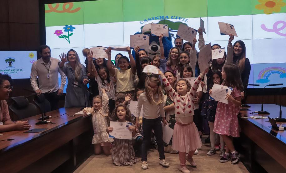 Casa Civil e SGDES promovem o evento “Casinha Civil do Futuro” com filhos de servidores e atividades sobre sustentabilidade e ODS