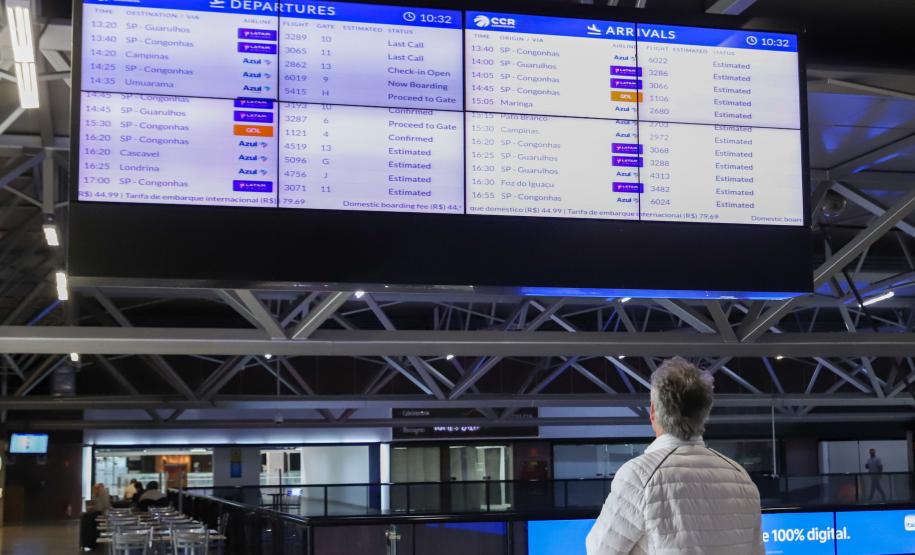 Paraná recebe 888 mil turistas estrangeiros até outubro; número é 20% superior a 2024