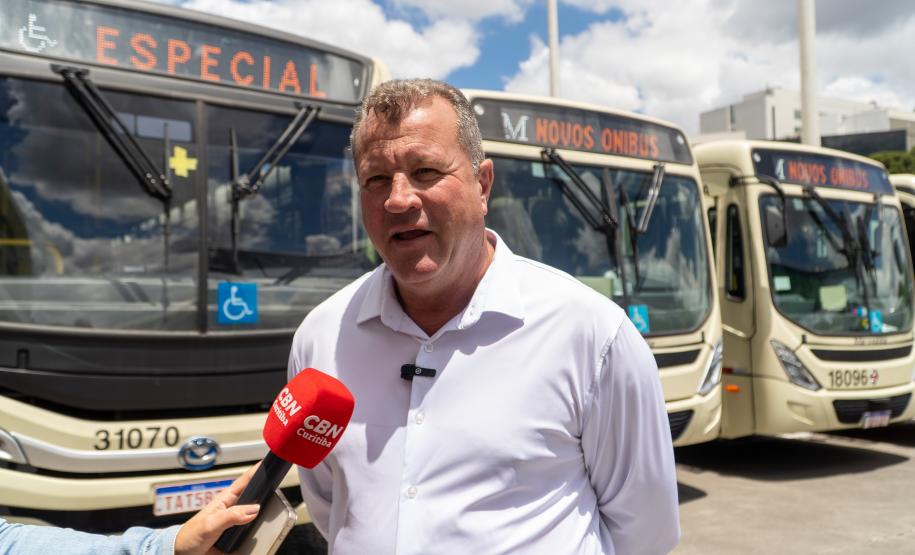 Cidades da Região Metropolitana de Curitiba ganham 115 novos ônibus para transporte coletivo