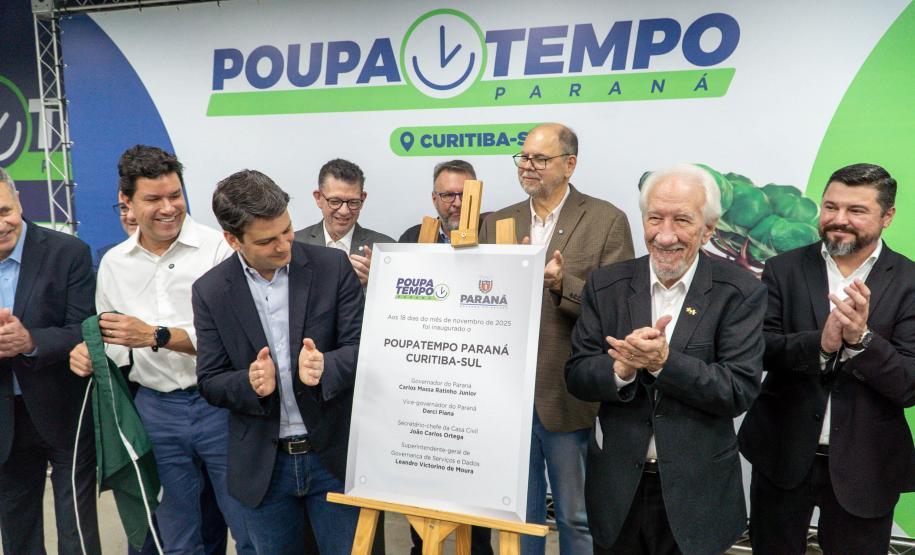 Curitiba ganha segunda unidade do Poupatempo Paraná, a quinta do Estado