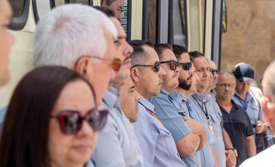 Cidades da Região Metropolitana de Curitiba ganham 115 novos ônibus para transporte coletivo