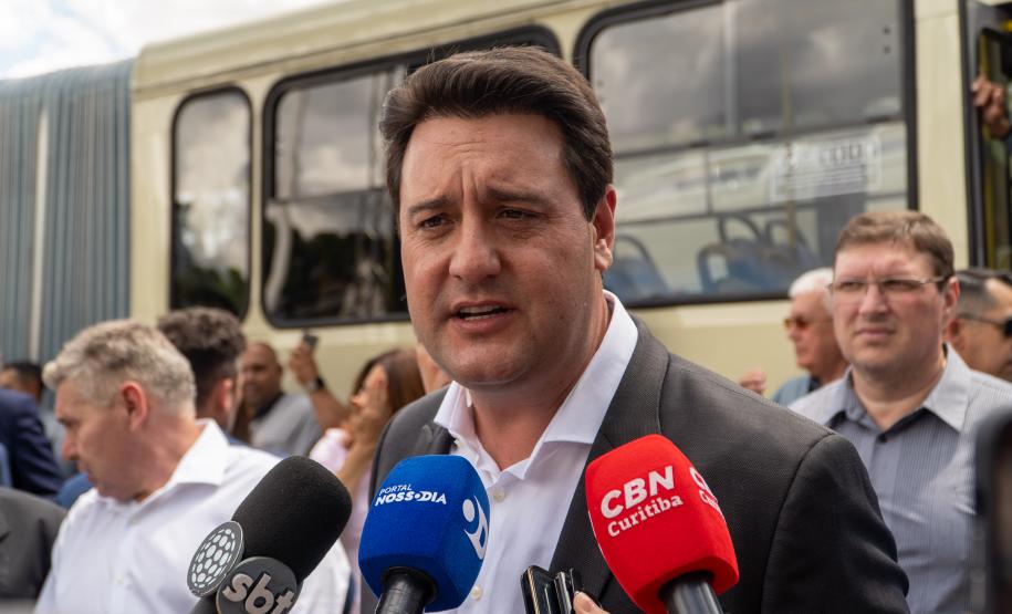 Cidades da Região Metropolitana de Curitiba ganham 115 novos ônibus para transporte coletivo