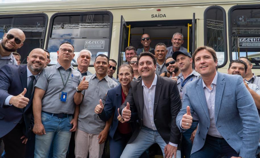 Cidades da Região Metropolitana de Curitiba ganham 115 novos ônibus para transporte coletivo