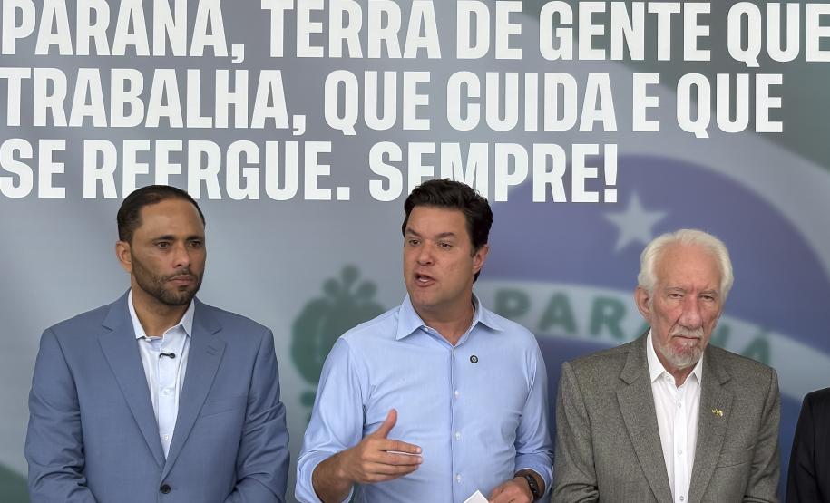 Estado prepara plano de retomada econômica para Rio Bonito do Iguaçu após tornado