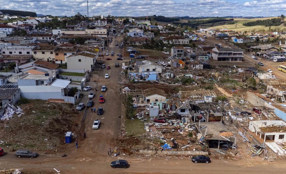1,3 mil famílias de Rio Bonito do Iguaçu já foram cadastradas para receber recursos do Estado