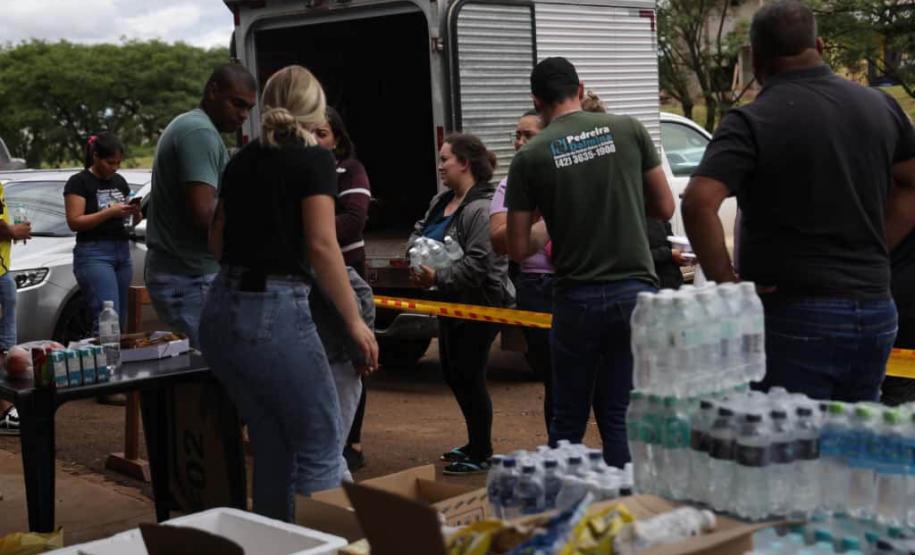 Em Rio Bonito do Iguaçu, Ratinho Junior anuncia força-tarefa para reconstrução das casas