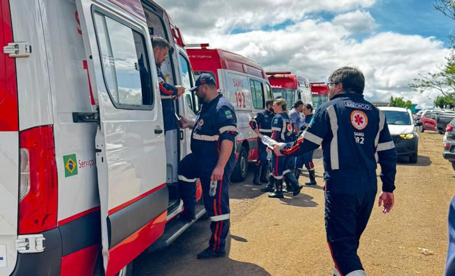 Atendimento integrado do Samu garante agilidade no socorro às vítimas do tornado