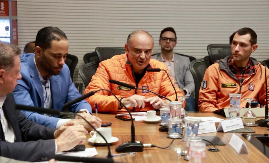 Estado prepara plano de retomada econômica para Rio Bonito do Iguaçu após tornado