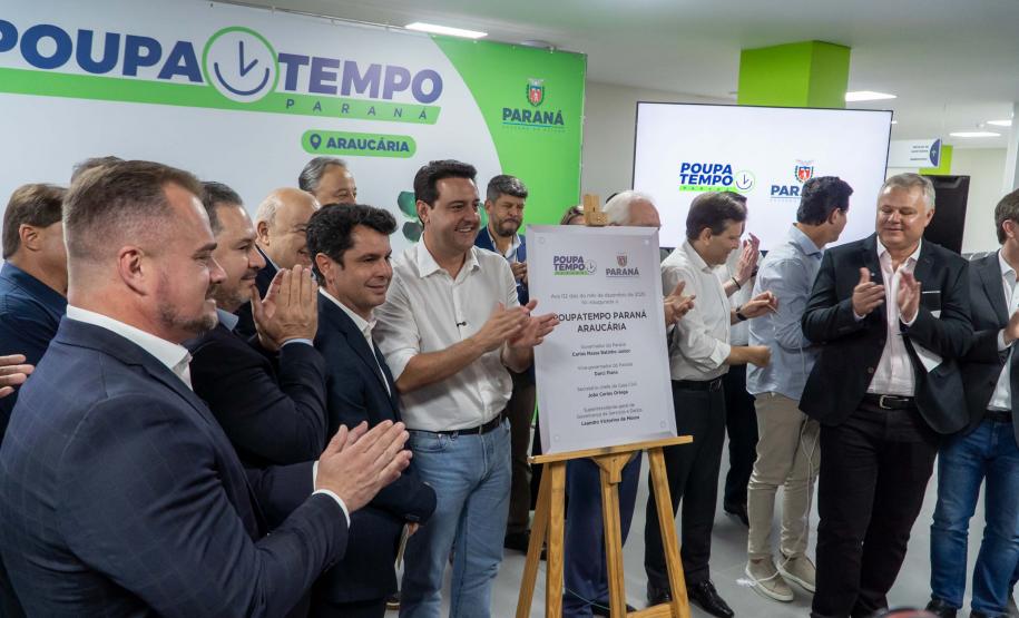Primeira unidade de rua: governador inaugura Poupatempo de Araucária