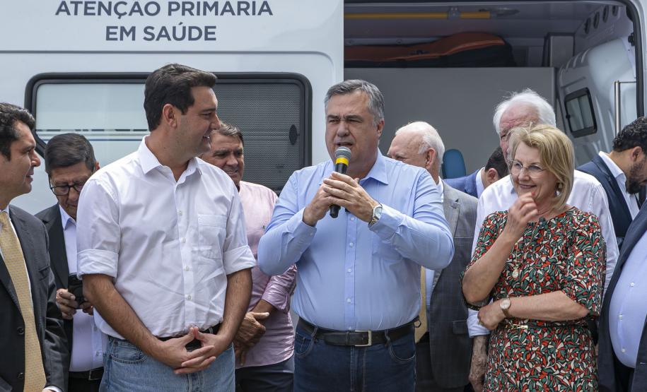 Governador entrega 150 ambulâncias com UTIs para todas as regiões do Paraná