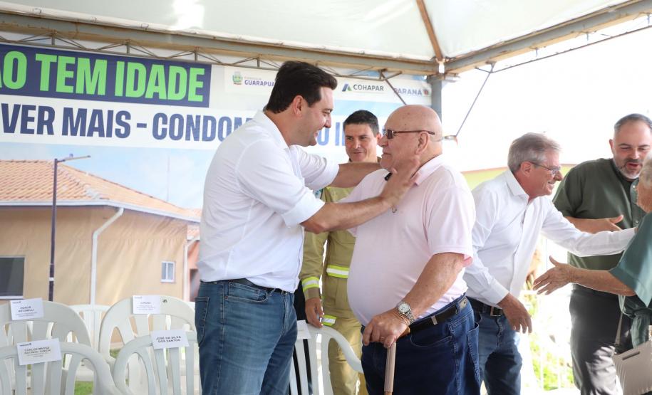 Governador inaugura o Condomínio do Idoso de Guarapuava, o 8° do Estado
