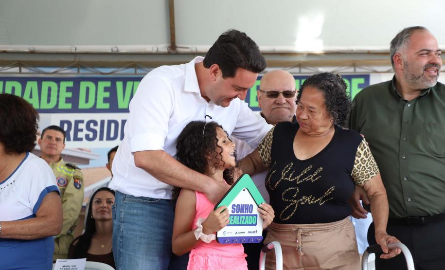 Governador inaugura o Condomínio do Idoso de Guarapuava, o 8° do Estado