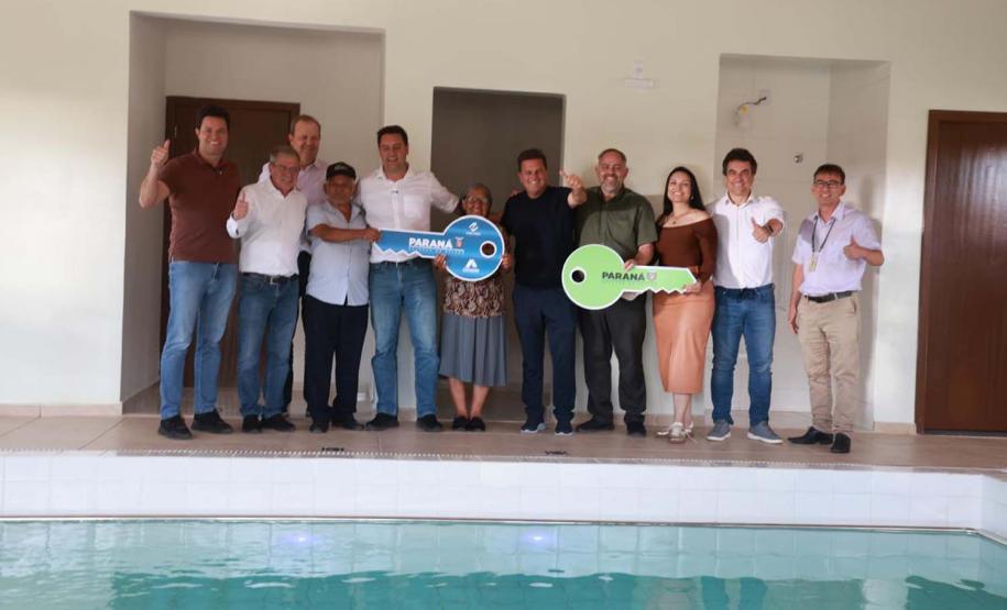 Governador inaugura o Condomínio do Idoso de Guarapuava, o 8° do Estado