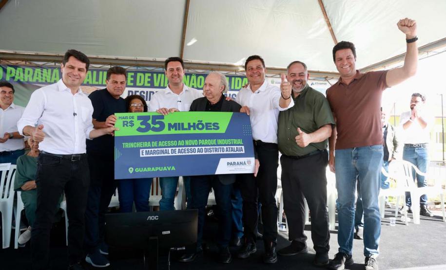 Governador inaugura o Condomínio do Idoso de Guarapuava, o 8° do Estado