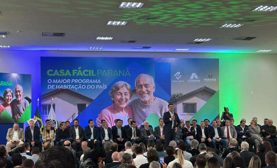130 mil famílias: Casa Fácil impulsiona habitação e movimenta a economia do Paraná