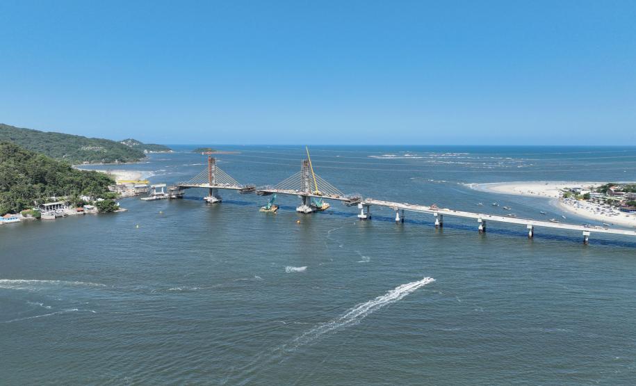 Ponte de Guaratuba já aumentou PIB do Paraná em R$ 368,6 milhões, aponta Ipardes