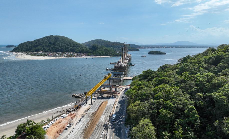 Ponte de Guaratuba já aumentou PIB do Paraná em R$ 368,6 milhões, aponta Ipardes