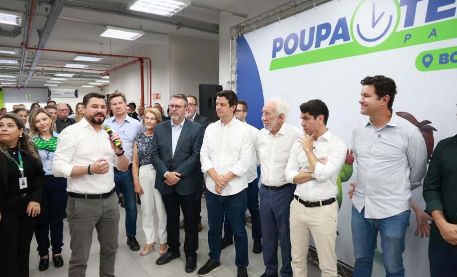 Governo inaugura 3ª unidade do Poupatempo Paraná em Curitiba, a 12ª no Estado