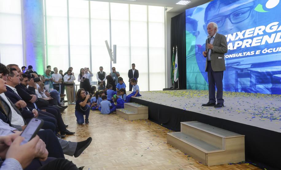 Estado lança 2ª fase do Programa Bons Olhos Paraná para atender mais 540 mil alunos