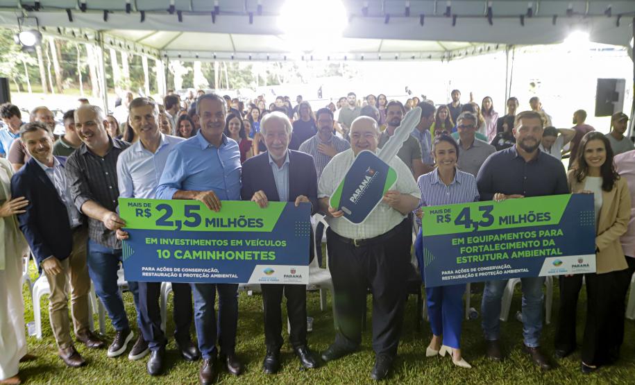 Governo entrega equipamentos e carros para reforçar cuidados com Unidades de Conservação