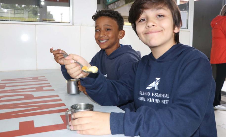 Mais Merenda completa quatro anos com investimento de mais de R$ 245 milhões