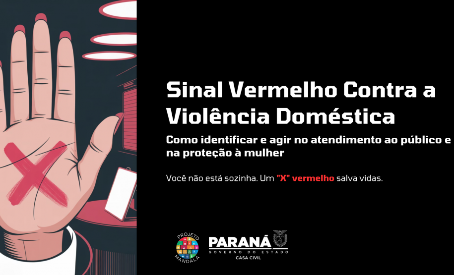 Casa Civil orienta servidores sobre protocolo do “Sinal Vermelho” para proteção de mulheres vítimas de violência