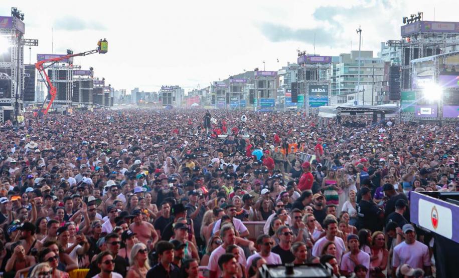 Shows do Verão Maior Paraná 2026 encerram com público de 2,56 milhões de pessoas