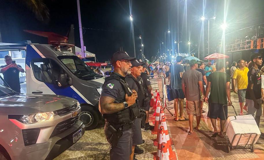 Atuação integrada das forças de segurança no Carnaval reduz roubos em 44% e furtos em 32% no Litoral do Paraná