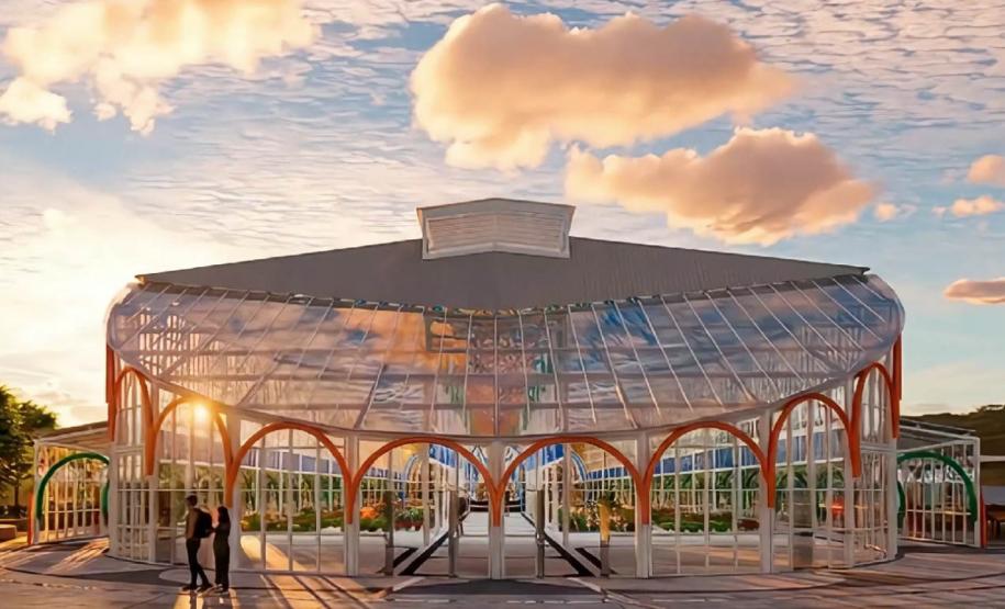 Ratinho Junior assina ordem de serviço do novo Mercado de Flores da Ceasa Curitiba