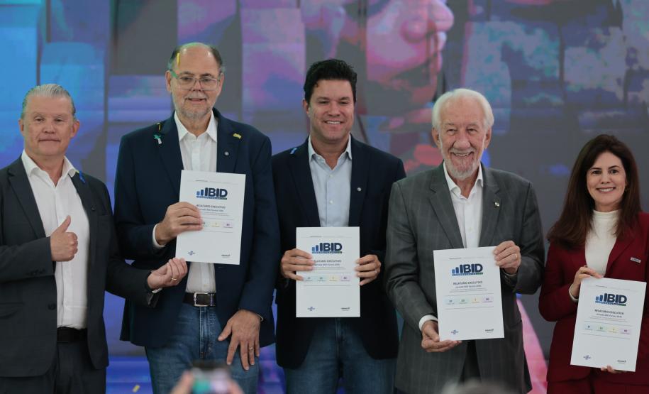 O vice-governador Darci Piana participa nesta segunda-feira (9) do lançamento da Jornada Paraná IBID 2030. Foto: Geraldo Bubniak/AEN