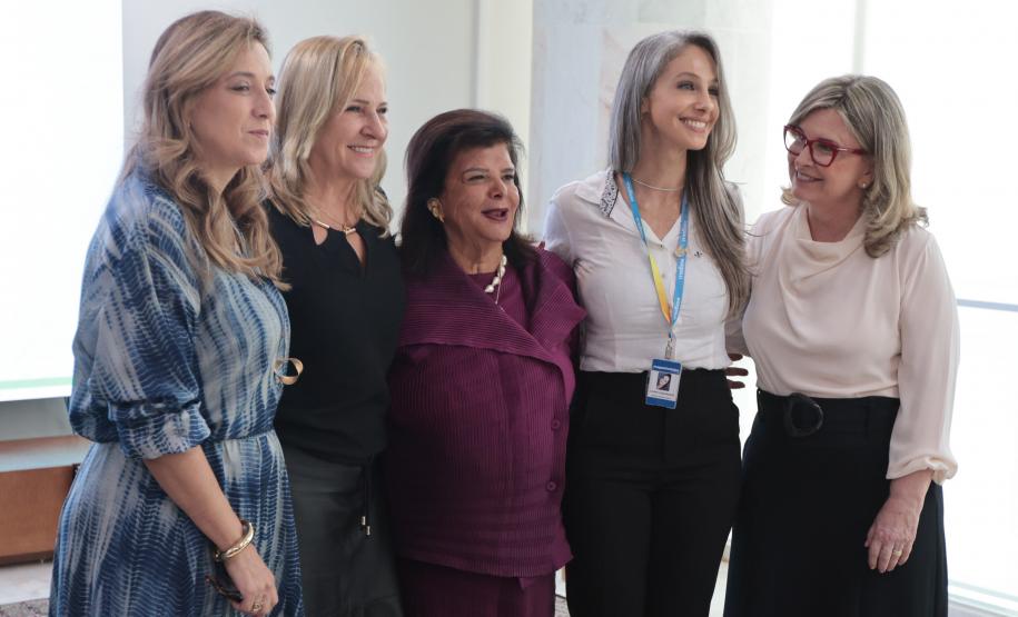 O governador Carlos Massa Ratinho Junior recebe nesta segunda-feira (23) representantes do Grupo Mulheres do Brasil.