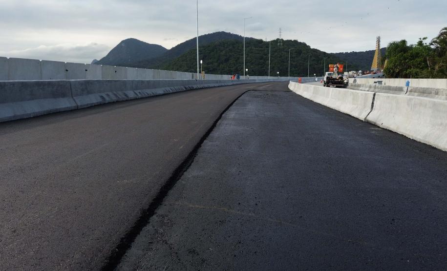 Começam as obras de pavimentação do tabuleiro da Ponte de Guaratuba
