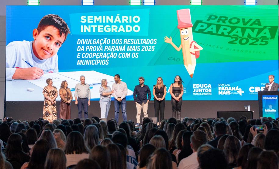 Com avanços em todas as etapas de ensino, Estado divulga resultados da Prova Paraná Mais 2025 aos municípios