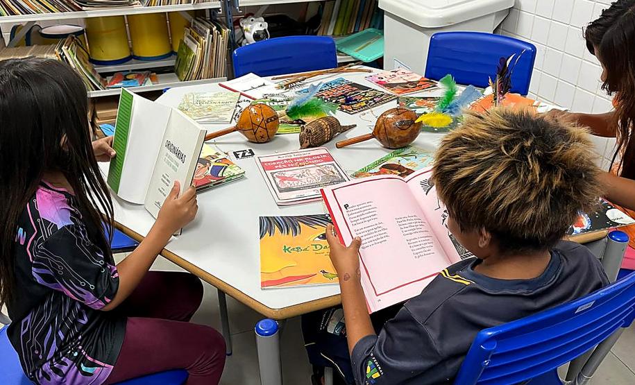 Rede estadual amplia acervo com literatura indígena para 3,6 mil estudantes no Paraná. Foto: Fundepar